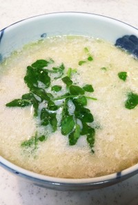#冬レシピ　豆乳入り参鶏湯風