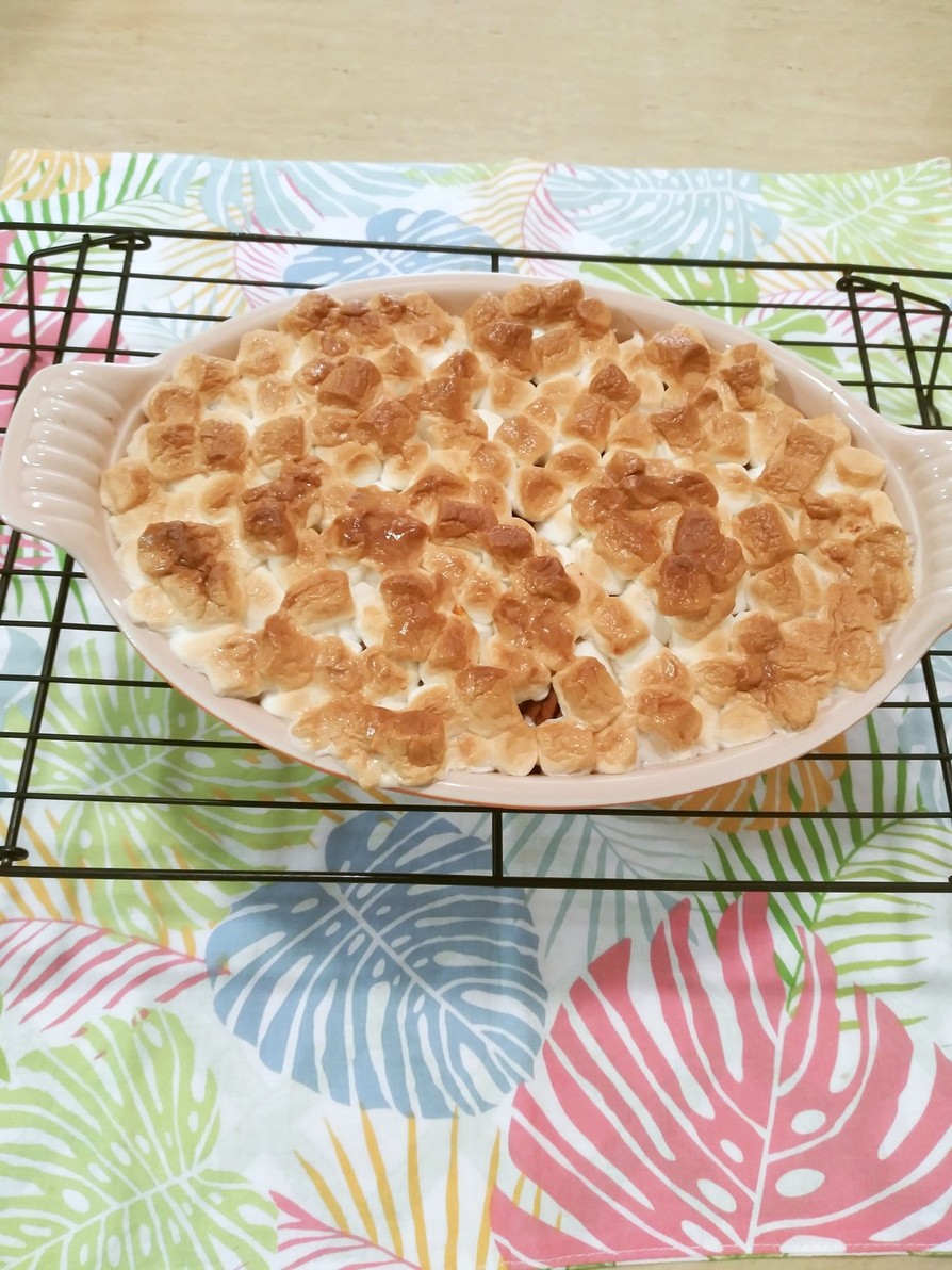 サツマイモとリンゴのキャセロールのレシピ