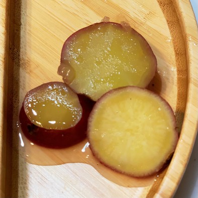 クッキングプロで作る、サツマイモの甘煮の写真