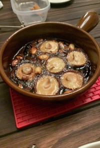 コンロで作る椎茸アヒージョ