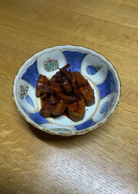 豚ヒレ肉と生姜の佃煮風2022