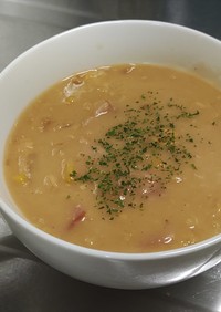 かんたんコーンスープ～冬レシピ　