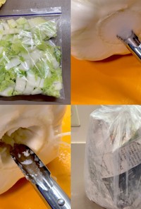 白菜の保存方法・冷凍保存
