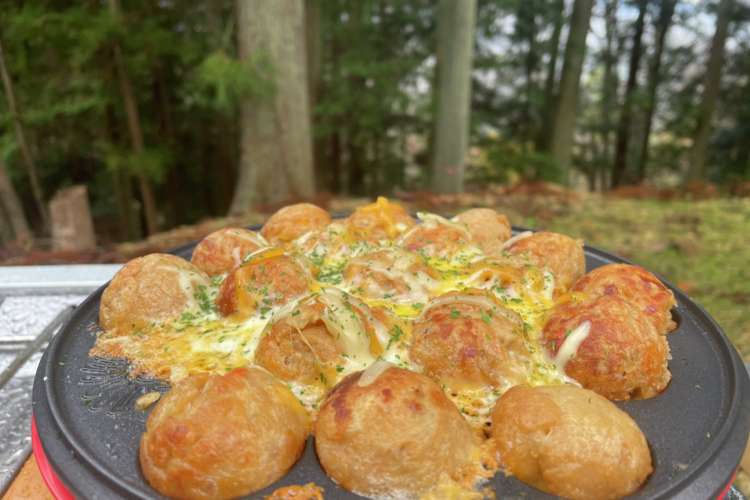 ポタ電で キャンプでイタリアンタコ焼き レシピ 作り方 By たっつぁん焚き火好き クックパッド 簡単おいしいみんなのレシピが378万品