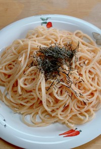 明太子スパゲティ (オリーブ油)