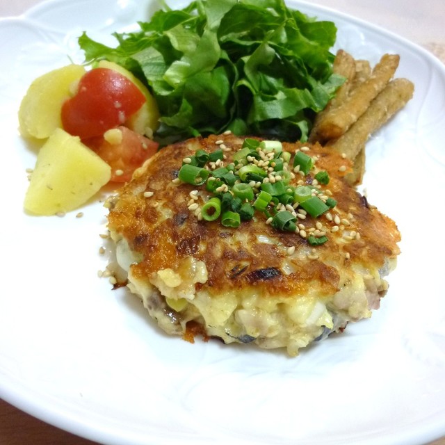 ふわとろ チーズin鯵ハンバーグ レシピ 作り方 By えるえる286 クックパッド 簡単おいしいみんなのレシピが360万品