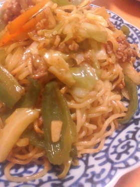 失敗なし!我が家のナポリタン風焼きそば♪
