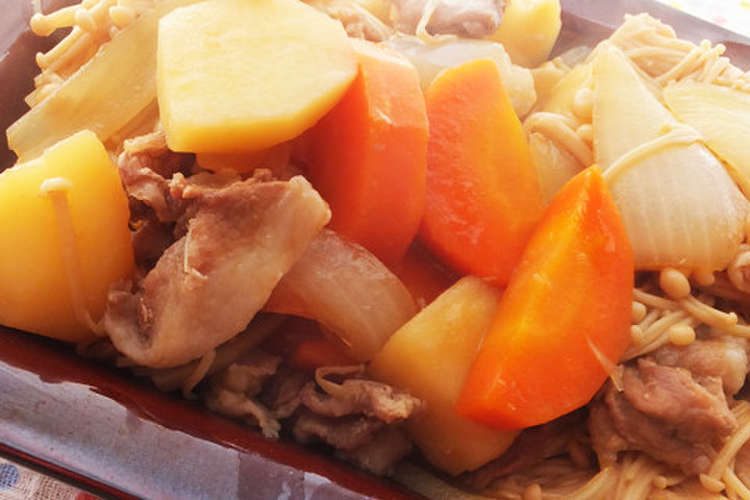 一番簡単 肉じゃが レシピ 作り方 By バカゾク クックパッド 簡単おいしいみんなのレシピが353万品