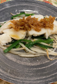 レンジで簡単★白身魚の中華ソース