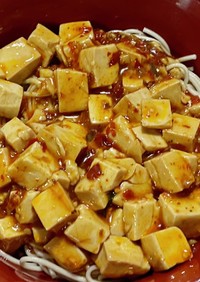 麻婆豆腐盖麺