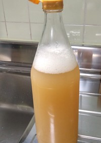 3*林檎ジュース酵母水・作り方