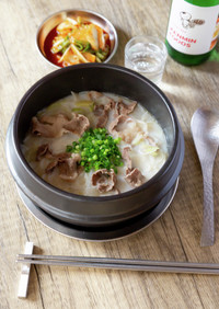 韓国料理！コムタン風スープビーフンレシピ