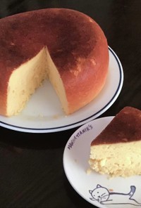 『米粉活用』のスフレ・チーズケーキ