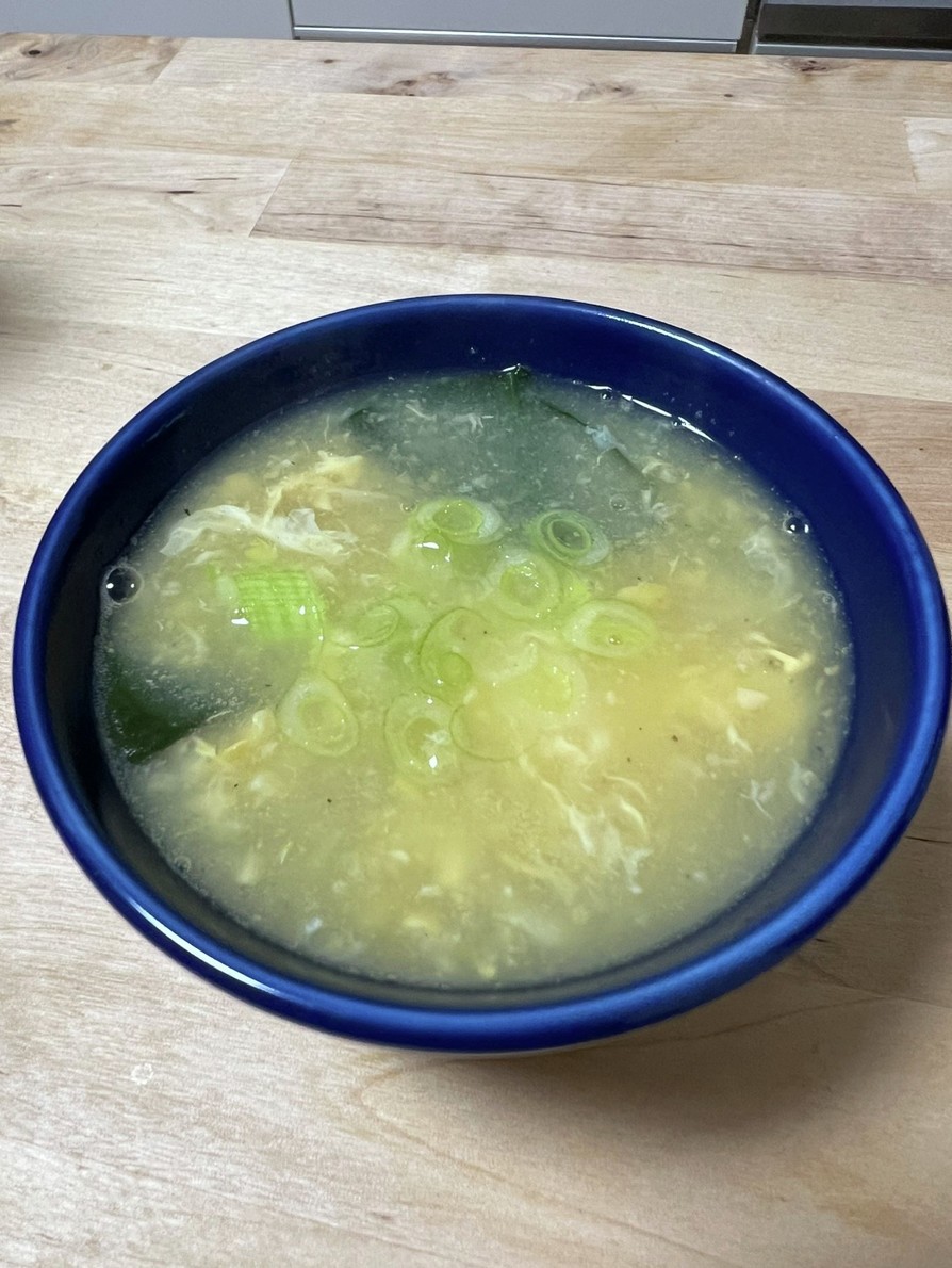 とろとろ☆コーンクリームの中華風スープの画像