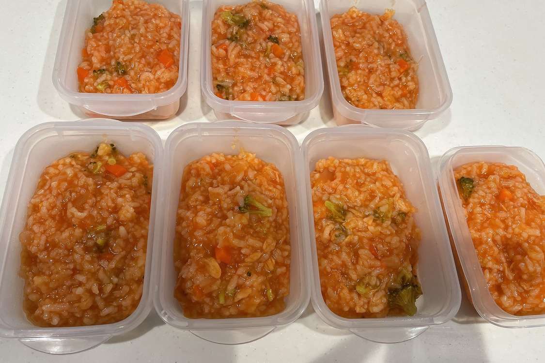 離乳食後期 離乳食9ヶ月 トマトリゾット レシピ 作り方 By ななはすずはママ クックパッド 簡単おいしいみんなのレシピが378万品