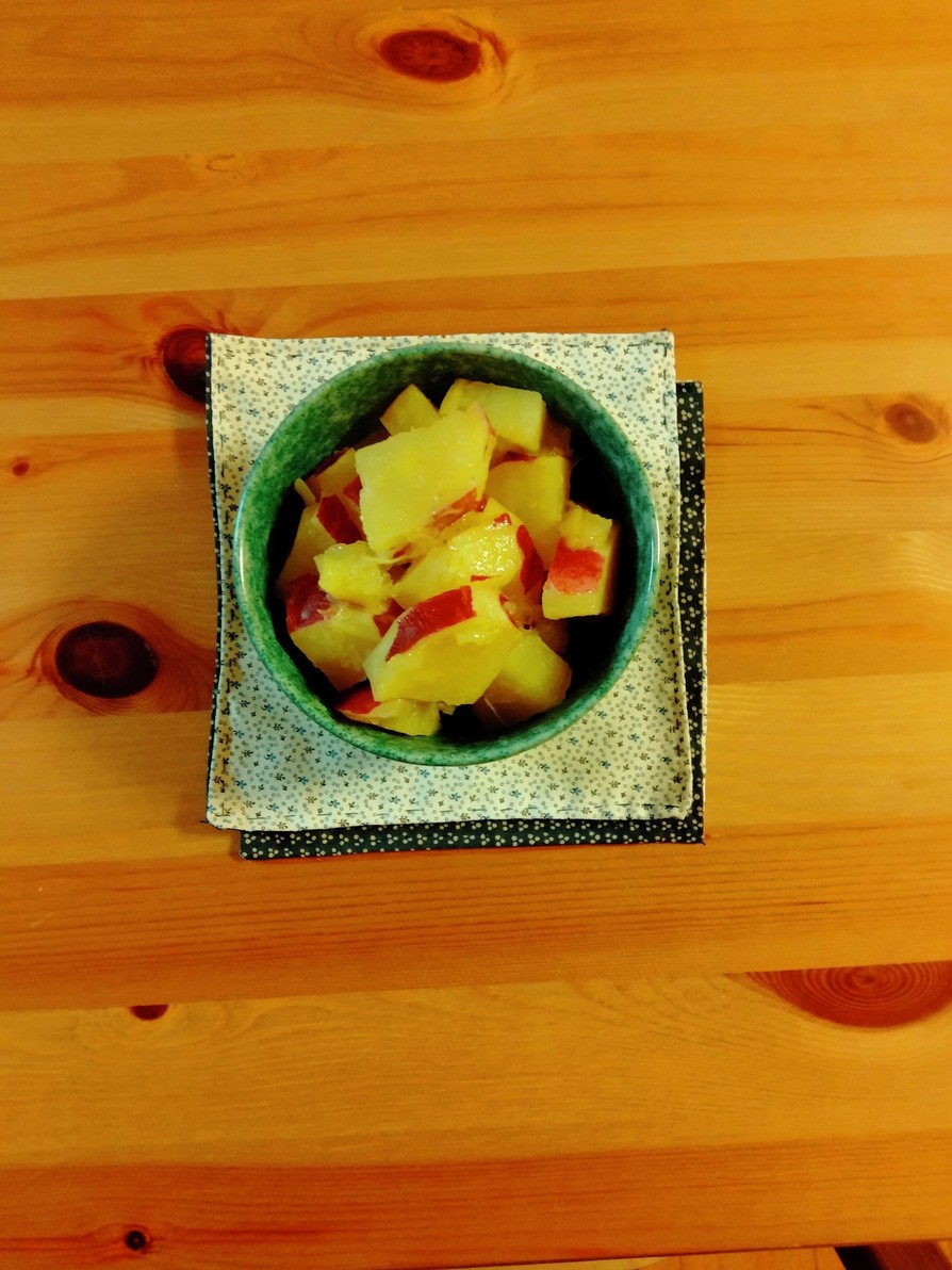 さつま芋の柚子煮の画像