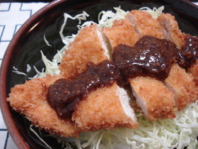 ワザ要らず!味噌ソースカツ丼