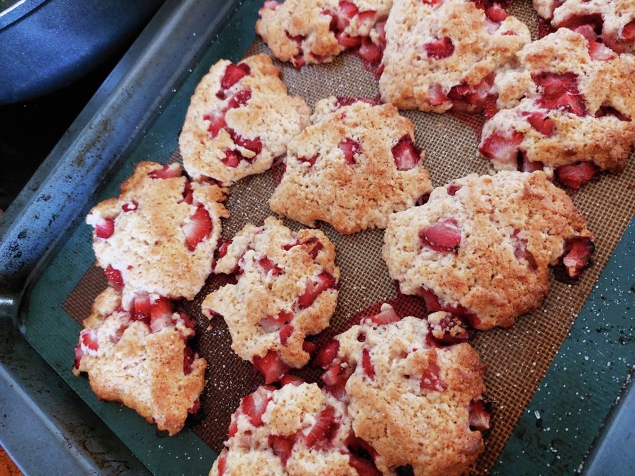 フレッシュストロベリークッキーのレシピ