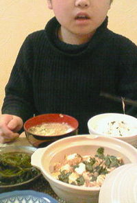 マーボー豆腐ととろとろたまごスープ