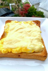 卵サラダチーズトースト