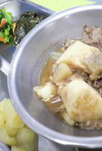芋煮　河内長野市学校給食
