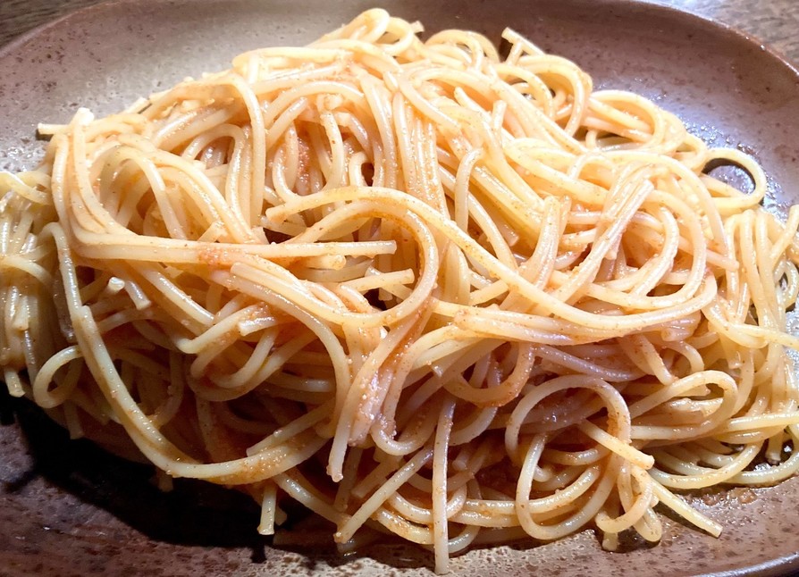 明太子スパゲティの画像