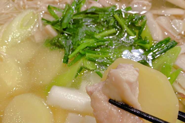 とっても温まる 韓国水炊き タッカンマリ レシピ 作り方 By ほぺぺちゃん クックパッド 簡単おいしいみんなのレシピが377万品