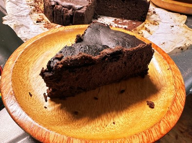 濃厚チョコレートバスクチーズケーキの写真