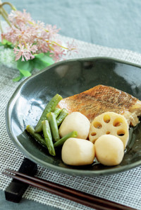 白身魚の煮付け【入院食⑥昼/主菜】