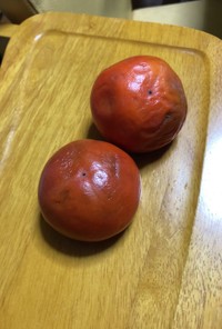 熟した柿で作るドレッシング