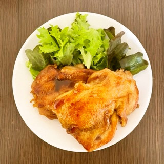 鶏肉のメープルシロップ照り焼きの画像