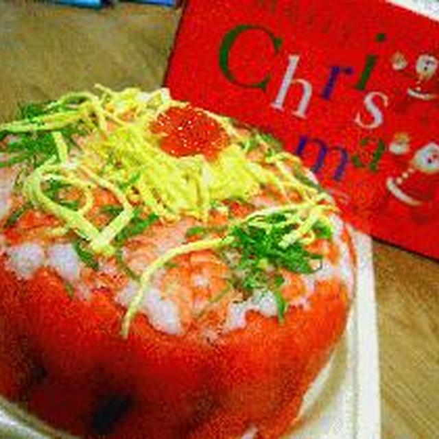 はなびし草の簡単 豪華 お寿司のケーキ レシピ 作り方 By はなびし草 クックパッド