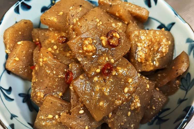節約ヘルシー 旨ウマこんにゃく煮 レシピ 作り方 By えみんちゅ クックパッド 簡単おいしいみんなのレシピが378万品