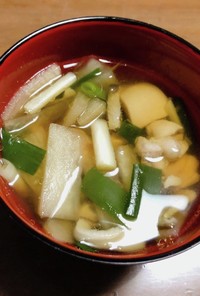 鶏肉と大根の生姜スープ