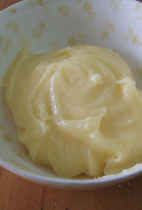 レンジで簡単全卵使用のカスタードクリーム