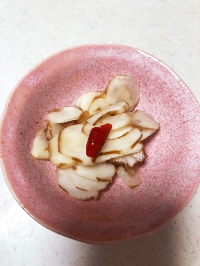 菊芋の酢漬けの写真