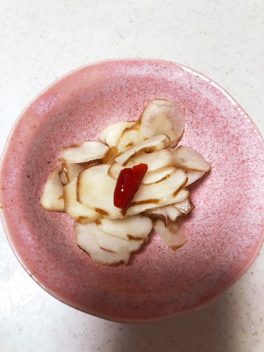 菊芋の酢漬けの画像