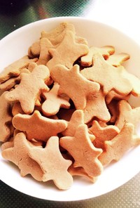 米粉のクリスマス型抜きクッキー