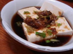 濃い目のタレで◇我が家の湯豆腐◇
