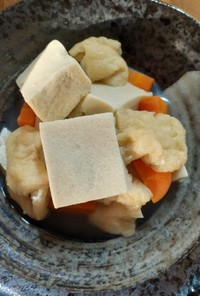 ☆煮物で高タンパク☆高野豆腐の塩煮物