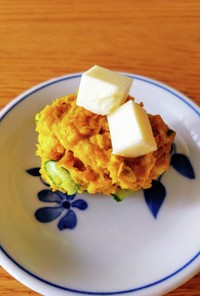 簡単おいしいチーズかぼちゃサラダ