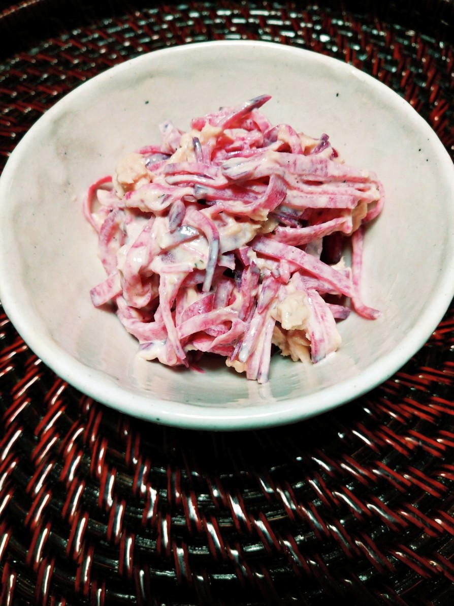 春の大根サラダ ディジョンドレッシング添え レシピ