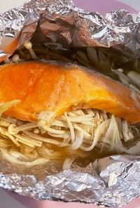 フライパンで簡単✩鮭のホイル焼き