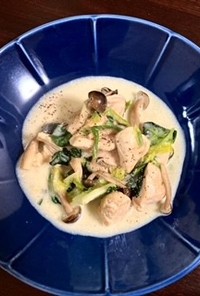 鶏肉と野菜のクリーム煮