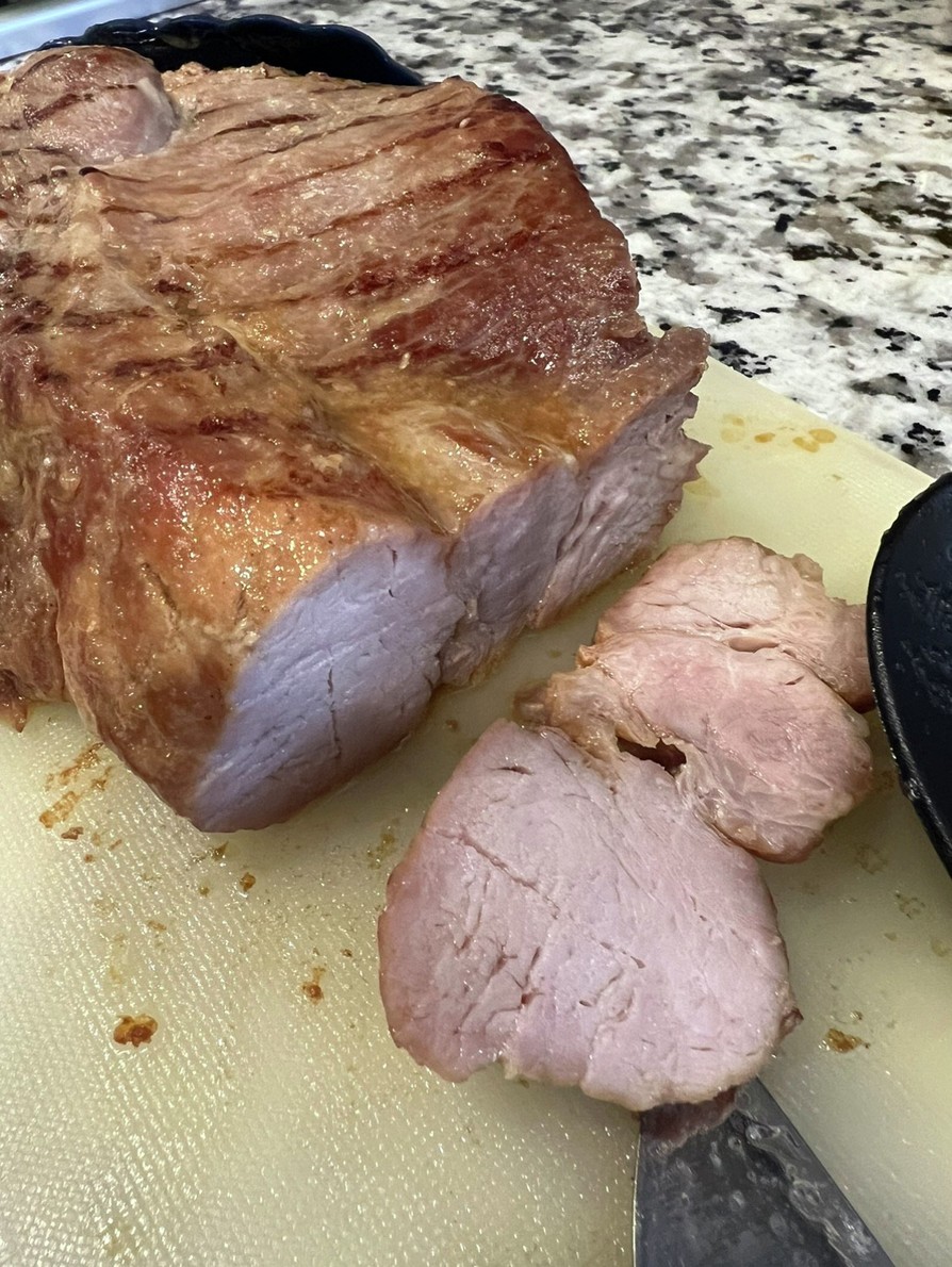 豚肩ロース塊肉で作るローストポークの画像