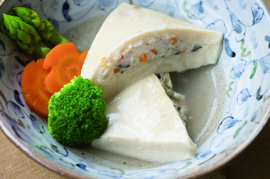 射込み高野豆腐の写真