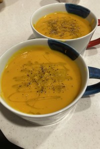 簡単カボチャスープ