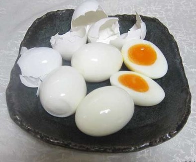 トロ～リ半熟卵の写真