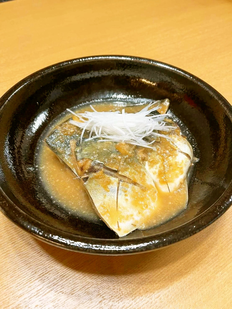 鯖（サバ）の味噌煮～魚の駅生地～の画像
