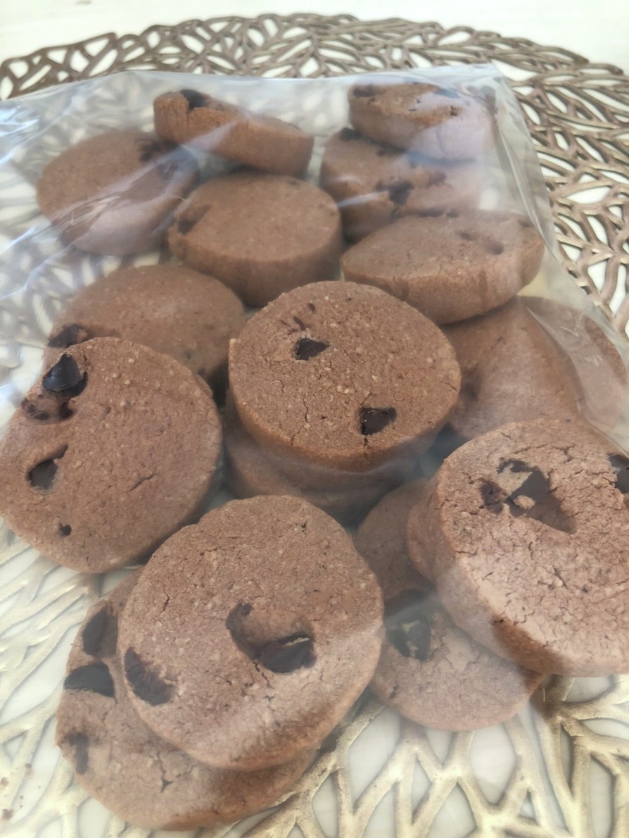 米粉のチョコチップクッキーの画像